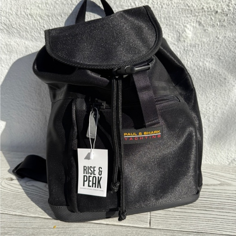 Paul & Shark black backpack. NWOT